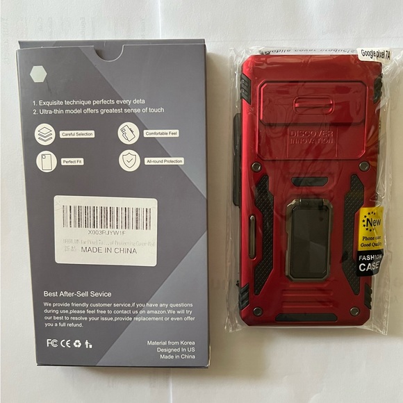 Google Pixel 7A case with Screen Protector NWT in box - Picture 5 of 9